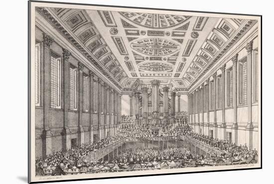 Birmingham Town Hall-T Underwood-Mounted Art Print