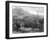 Birmingham Viewed from the South Showing Smoking Chimneys, C1860-null-Framed Giclee Print