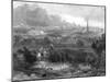 Birmingham Viewed from the South Showing Smoking Chimneys, C1860-null-Mounted Giclee Print