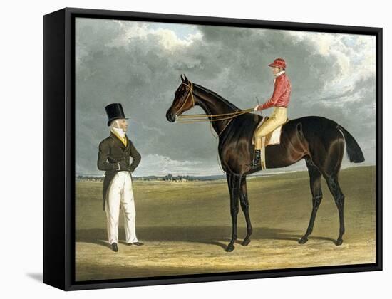 'Birmingham', Winner of the St Leger, 1830, Engraved by R.G. Reeve, 1831-John Frederick Herring I-Framed Stretched Canvas