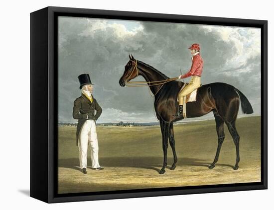 'Birmingham', Winner of the St Leger, 1830, Engraved by R.G. Reeve, 1831-John Frederick Herring I-Framed Stretched Canvas