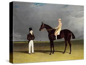 Birmingham with Patrick Conolly Up, and His Owner, John Beardsworth-John Frederick Herring-Stretched Canvas