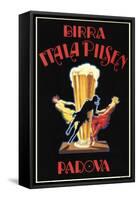 Birra Itala Pilsen-Leonetto Cappiello-Framed Stretched Canvas