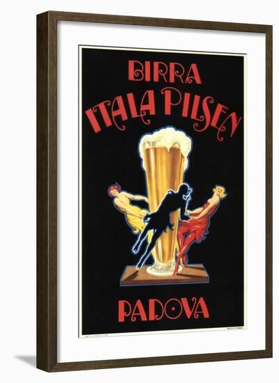 Birra Itala Pilsen-Leonetto Cappiello-Framed Art Print