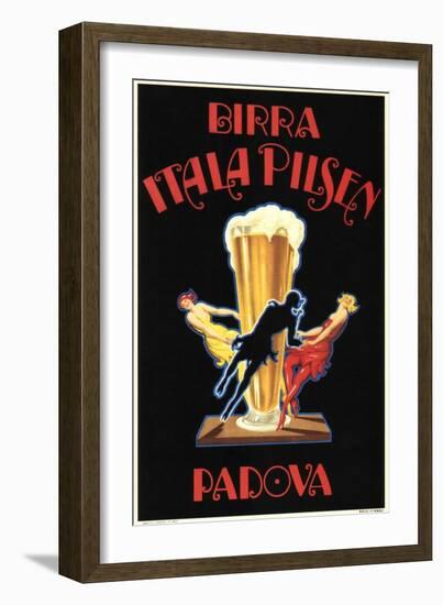 Birra Itala Pilsen-Leonetto Cappiello-Framed Art Print