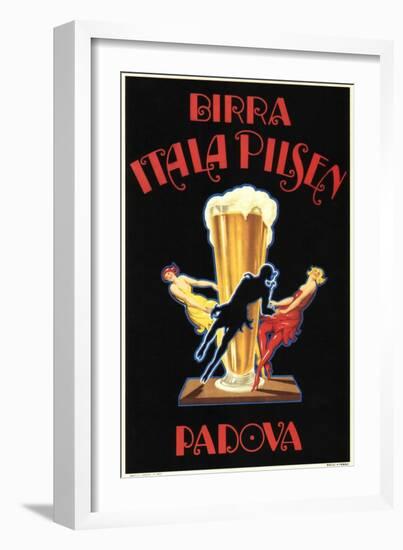 Birra Itala Pilsen-Leonetto Cappiello-Framed Art Print