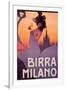 Birra Milano-null-Framed Giclee Print