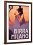 Birra Milano-null-Framed Giclee Print