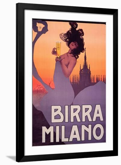 Birra Milano-null-Framed Giclee Print