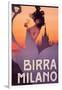 Birra Milano-null-Framed Giclee Print