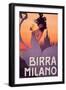 Birra Milano-null-Framed Premium Giclee Print