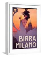 Birra Milano-null-Framed Giclee Print