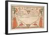 Birth and Baptismal Certificate (Geburts Und Taufschein) for Johannes Kemp, Illustration from…-null-Framed Giclee Print