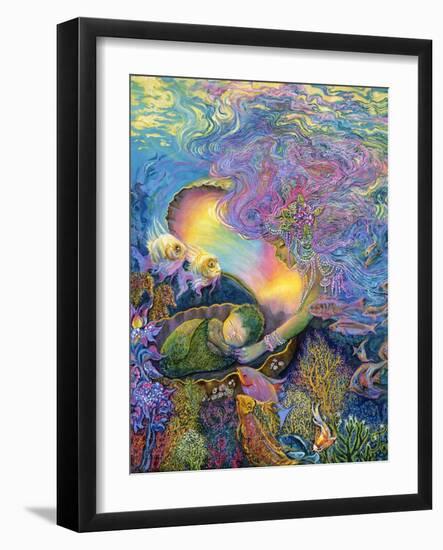 Birth of a Mermaid-Josephine Wall-Framed Giclee Print