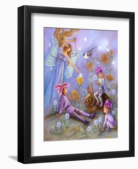 Birth of a Rose-Judy Mastrangelo-Framed Giclee Print