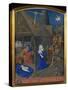 Birth of Christ and Adoration of the Shepherds-Jean Fouquet-Stretched Canvas