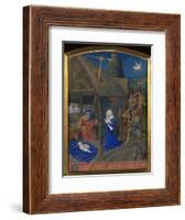 Birth of Christ and Adoration of the Shepherds-Jean Fouquet-Framed Giclee Print