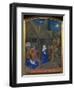 Birth of Christ and Adoration of the Shepherds-Jean Fouquet-Framed Giclee Print