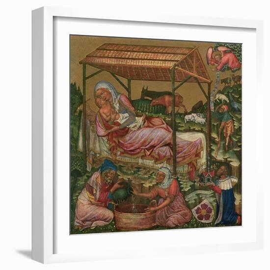 Birth of Christ, C1350-null-Framed Giclee Print