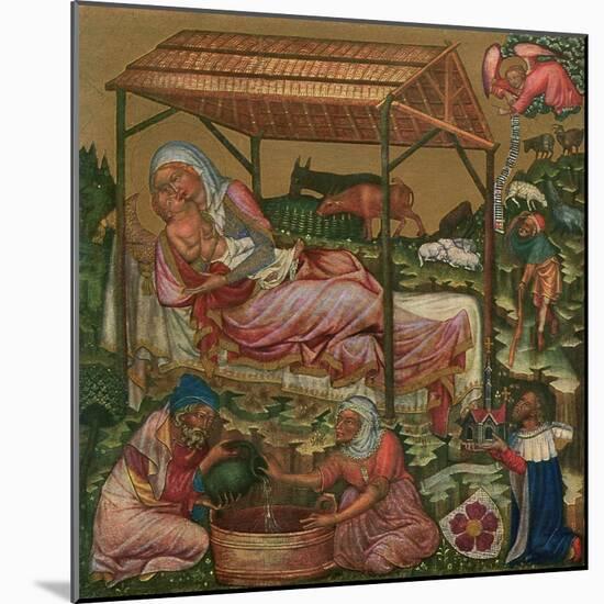 Birth of Christ, C1350-null-Mounted Giclee Print