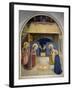 Birth of Christ, with the Saints Catherine of Alexandria and Peter the Martyr, 1437-45-Fra Angelico-Framed Giclee Print