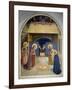 Birth of Christ, with the Saints Catherine of Alexandria and Peter the Martyr, 1437-45-Fra Angelico-Framed Giclee Print