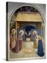 Birth of Christ, with the Saints Catherine of Alexandria and Peter the Martyr, 1437-45-Fra Angelico-Stretched Canvas