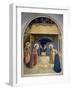 Birth of Christ, with the Saints Catherine of Alexandria and Peter the Martyr, 1437-45-Fra Angelico-Framed Giclee Print