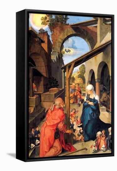 Birth of Christ-Albrecht Dürer-Framed Stretched Canvas