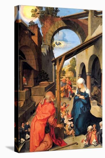 Birth of Christ-Albrecht Dürer-Stretched Canvas