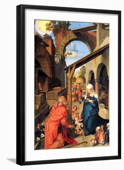 Birth of Christ-Albrecht Dürer-Framed Art Print