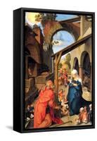 Birth of Christ-Albrecht Dürer-Framed Stretched Canvas