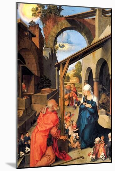 Birth of Christ-Albrecht Dürer-Mounted Art Print