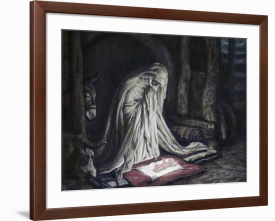 Birth of Jesus Christ-James Tissot-Framed Giclee Print