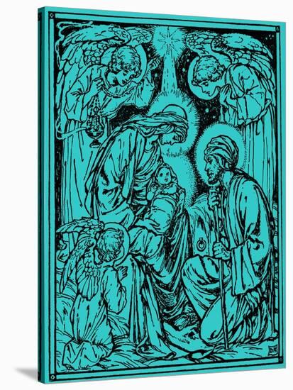 Birth of Jesus - Nativity, New Testament, Bible-Rudolf Eichstaedt-Stretched Canvas