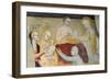 Birth of Mary, Fresco-Giovanni Da Milano-Framed Giclee Print