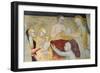 Birth of Mary, Fresco-Giovanni Da Milano-Framed Giclee Print