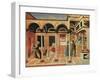 Birth of Saint Nicolas of Bari, 1430S-Pietro di Giovanni d'Ambrogio-Framed Giclee Print