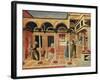 Birth of Saint Nicolas of Bari, 1430S-Pietro di Giovanni d'Ambrogio-Framed Giclee Print