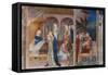 Birth of St John and Circumcision-Jacopo Salimbeni-Framed Stretched Canvas