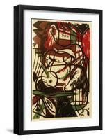 Birth of the Horses-Franz Marc-Framed Giclee Print