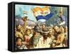Birth of the Union of South Africa-James Edwin Mcconnell-Framed Stretched Canvas