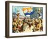 Birth of the Union of South Africa-James Edwin Mcconnell-Framed Giclee Print