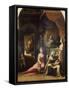 Birth of the Virgin, 1486-1551-Domenico Beccafumi-Framed Stretched Canvas