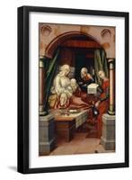 Birth of the Virgin, 1512-Hans Fries-Framed Giclee Print