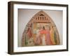 Birth of the Virgin, Cycle of the Lives of the Virgin and St. Stephen, Cappella Dell'Assunta-Paolo Uccello-Framed Giclee Print