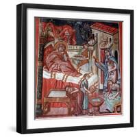 Birth of the Virgin Mary, 1494-Philippos Goul-Framed Giclee Print