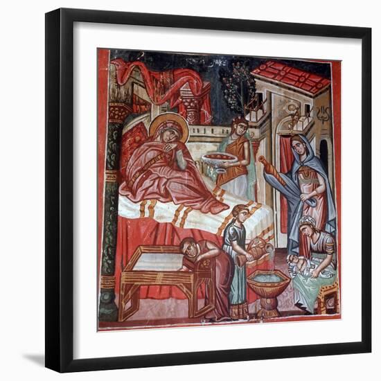 Birth of the Virgin Mary, 1494-Philippos Goul-Framed Giclee Print