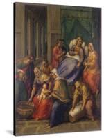 Birth of the Virgin Mary (Nascita Di Maria Vergine)-Sebastiano Filippi (Bastianino)-Stretched Canvas