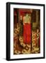 Birth of the Virgin (Tempera on Panel)-French School-Framed Giclee Print